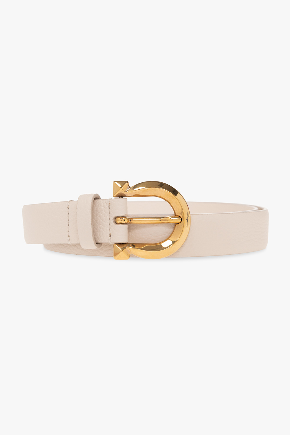 Ferragamo belt white best sale